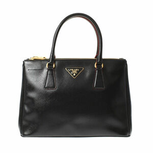 PRADA Bag Black Enamel Handbag